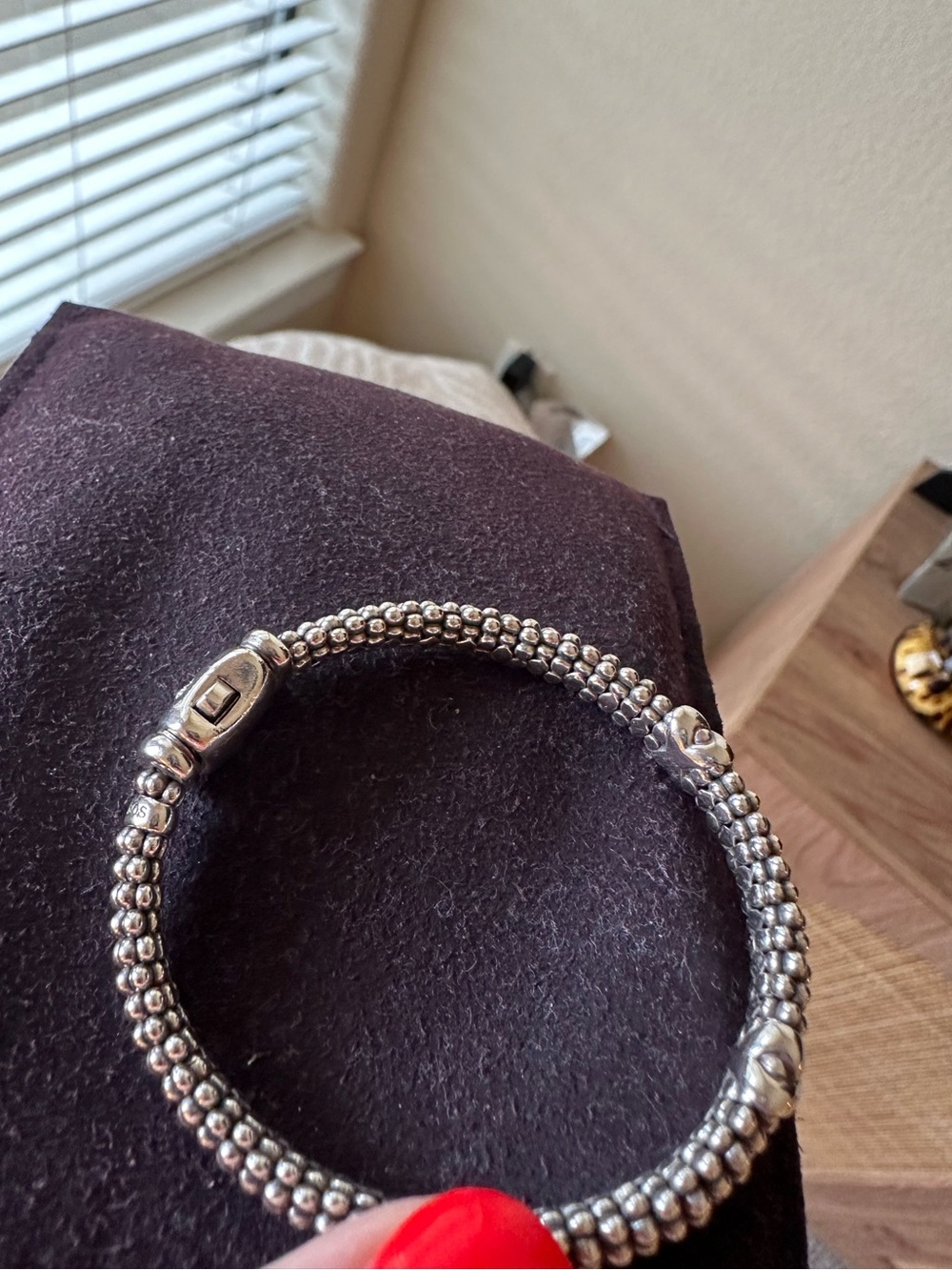 Authentic Lagos Caviar sterling silver - Picture 5 of 9